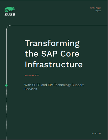 Transforming the SAP Core Infrastructure