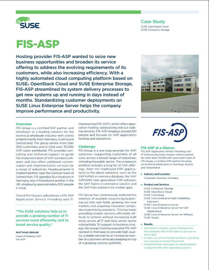 Success Story: FIS-ASP