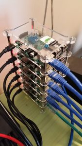 ARM based Raspberry Pi cluster