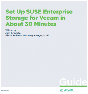 SUSE Enterprise Storage + Veeam