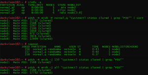 Syntax for using PDSH SLURM plugin