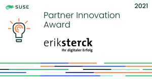 Erik Sterck - SUSE Partner Innovation Award 2021