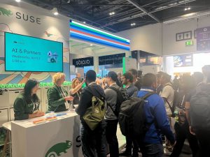 KubeCon SUSE booth