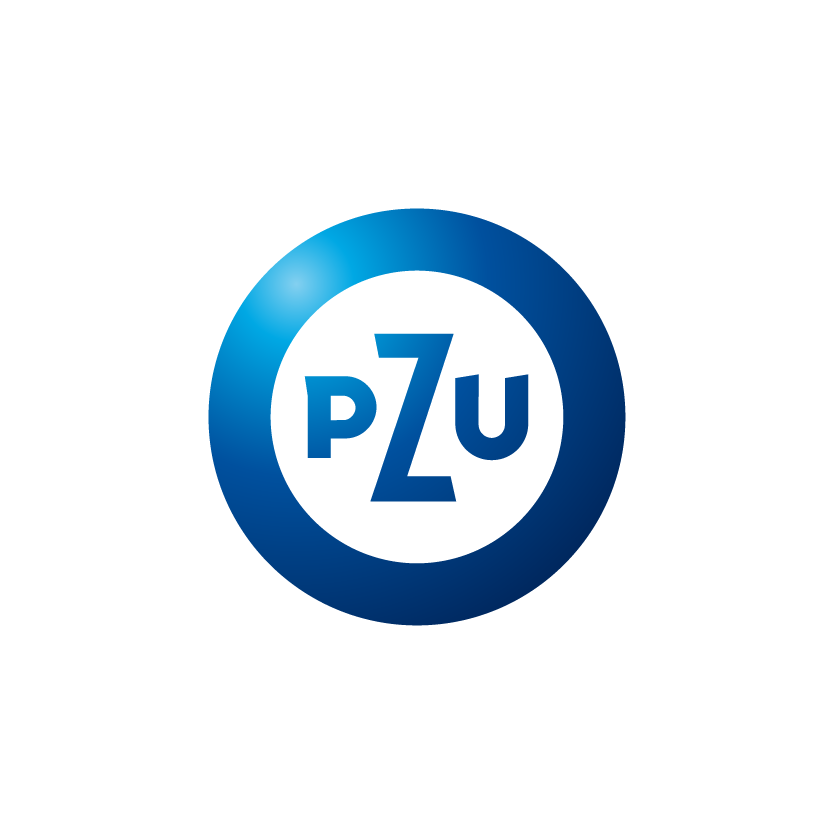 PZU logo blue